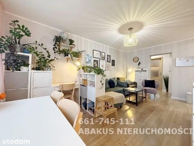 0% Prowizji, W pełni wyposażone, 3 pokoje, balkon