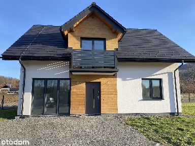 Górki Wielkie - nowy dom 117 m², działka 9 ar