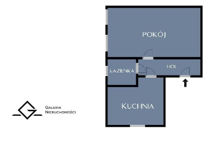 Potencjał na 2 pokoje | Blisko komunikacji | wolne