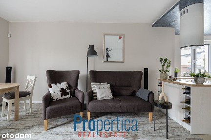 Komfortowe i gustowne mieszkanie z ogródkiem