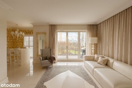 Elegancki apartament z sauną i dwoma tarasami|Wola