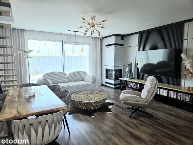 Nowy dom parterowy z poddaszem użytkowym i dużą działką (bezpośrednio)