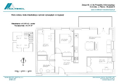 4-pokojowe mieszkanie 67m2 Bezpośrednio