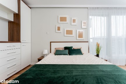 2 Sypialnie + Salon z aneksem, taras, garderoba, łazienka