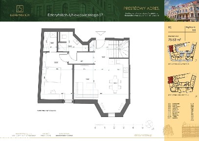 4-pokojowe mieszkanie 76m2 Bezpośrednio
