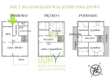 Wójtowo, ul. Modrzewiowa 12, Dom pod działalność