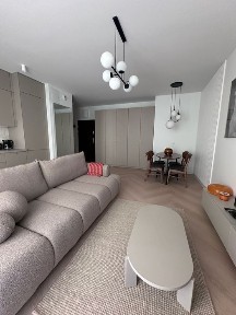 Nowoczesne mieszkanie 45 m² widok na Odrę Szczecin Zielonego Mostu