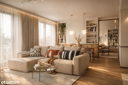 4-pokojowe mieszkanie / widok na Wawel / gotowy projekt - BEZ PROWIZJI