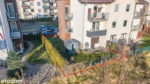 kawalerka parter z ogródkiem Bolszewo