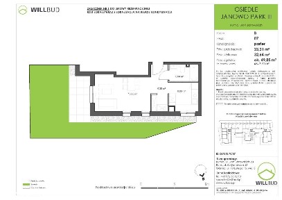 Kawalerka Błonie Janowskie Rumia | OJP3/C/P1/09
