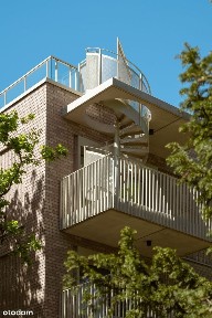 Taras na dachu z widokiem na Park Szczytnicki