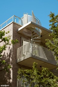 Taras na dachu z widokiem na Park Szczytnicki