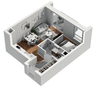 Kawalerka blisko Parku Oruńskiego |Nowe osiedle|