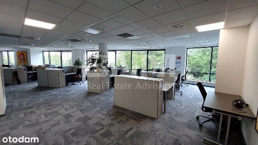 Gotowe biuro w kameralnym biurowcu [M] Wilanowska