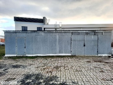 Hala blaszana w Chrzanowie Małym koło Grodziska Maz. 72 m2 F. VAT
