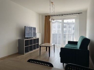 Oporów- nowe dwupokojowe, balkon, garaż