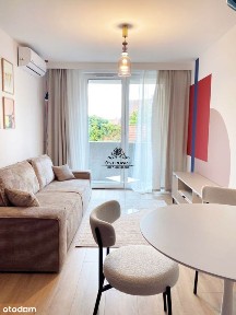 Piękne mieszkanie Nowe, balkon, wyposażenie, ogrze