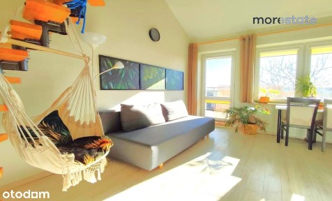 2pok. Na Bielanach z balkonem i antresolą