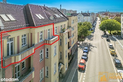 DUŻE MIESZKANIE W KAMIENICY Z BALKONAMI