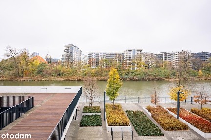 2 pokojowe mieszkanie w centrum - widok na rzekę