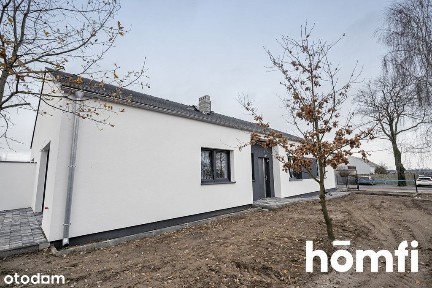 Parterowy dom w zabudowie bliźniaczej