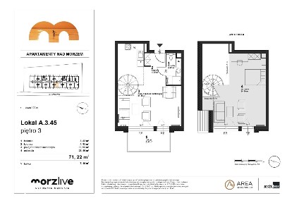 Apartament Morzlive 4 pokoje | 100 m od plaży