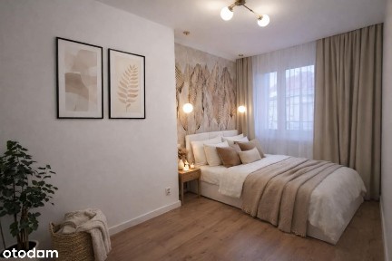 2-pokojowe mieszkanie po generalnym remoncie |Balkon|Centrum Szczecina