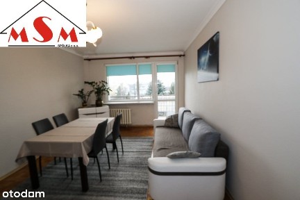 Wygodne, trzypokojowe z loggią.