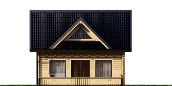 Dom Drewniany Letniskowy L52 jarmat.pl Płazy Bale Na zgłoszenie 35m2