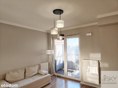 Krakowska-przytulne 2 pokoje z balkonem i garażem