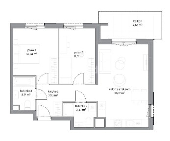 Nowoczesne-zieleń-sąsiedztwo Starego Browaru