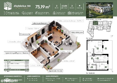 Ziębicka 30 | mieszkanie 3-pok. | 2306