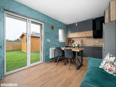 Na sprzedaż | 2 pokoje z dużym ogrodem | Dopiewiec, ul. Róży Wiatrów