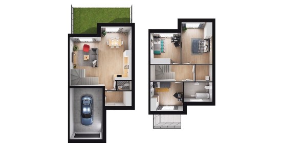 4-pokojowy dom 112m2 + ogródek Bez Prowizji