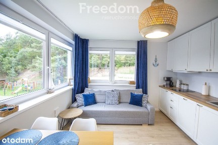 Apartament 42m2, 500 m od morza, Dębina, Rowy