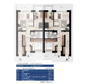 Pod Klucz! 50 m2 + 2 m. post /Ogród 116m2/BRAK Pcc