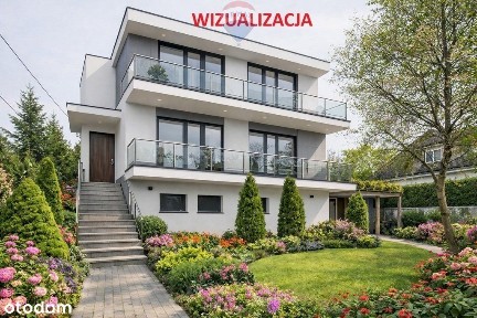 Dom wolnostojący z ogrodem i kominkiem - Wawer