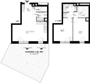 3 pokoje z pięknym ogródkiem, kameralna inwestycja, ukończony budynek