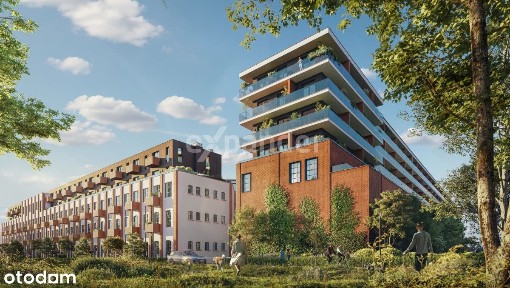 Piękne industrialne mieszkanie z tarasem