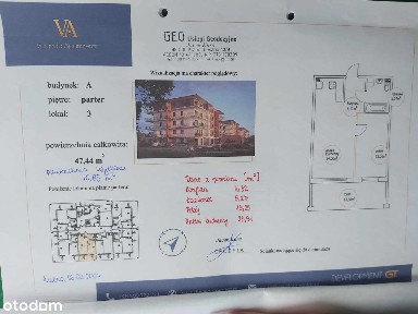 Mieszkanie 47m2 z ogródkiem 25m2