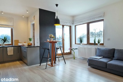 2 pokoje z garażem, taras, Grunwald, Heweliusza