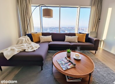 Apartament Towarowa, widok na miasto, taras, garaż, siłownia