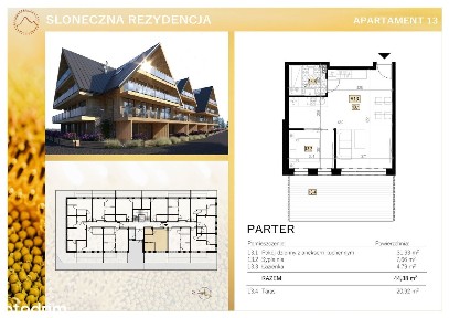 Słoneczna Rezydencja | apartament 2-pok. | A13