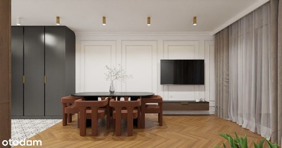 Przestronny salon! 3-pokojowe mieszkanie z dużym balkonem