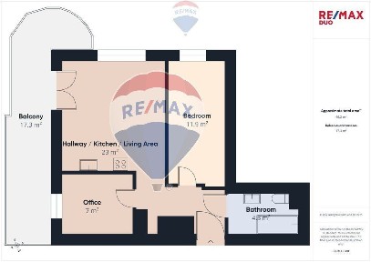 45m2, 3 pokoje, parter + garaż