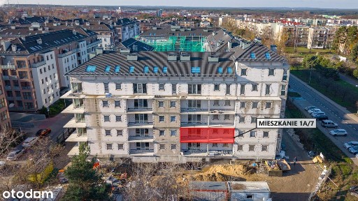 Mieszkanie 2- pok. z dużym balkonem - 1 piętro