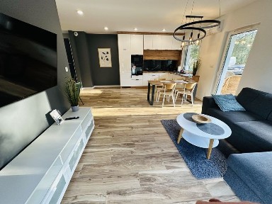 APARTAMENT IDEALNIE wyposa 52m,ogródek i dwa tarasy. Pierwszy wynajem