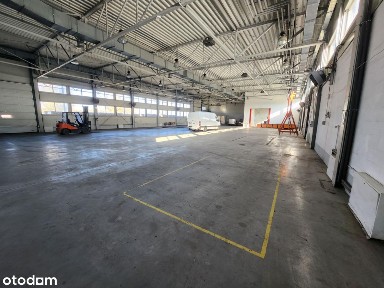 Hala produkcyjno-magazynowa 2428 m² z wiatą 680m2