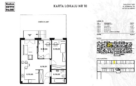 3 pokoje, ogródek, garaż podziemny, czynsz 193zł Zalasewo ul. Kórnicka