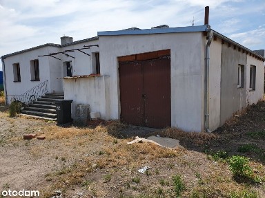 Nieruchomość działka 8500m, dom 200m, hala 900m, hala 185m
